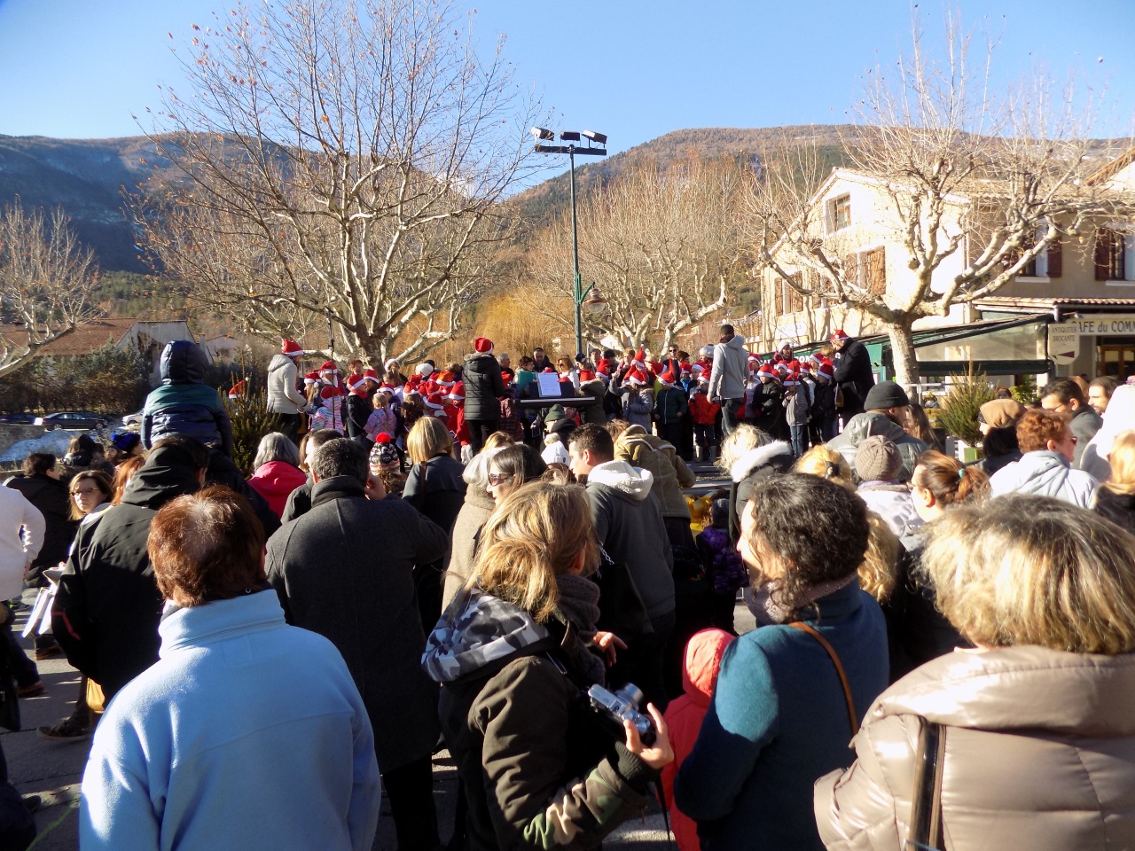 Marché de Noël avec l'école primaire