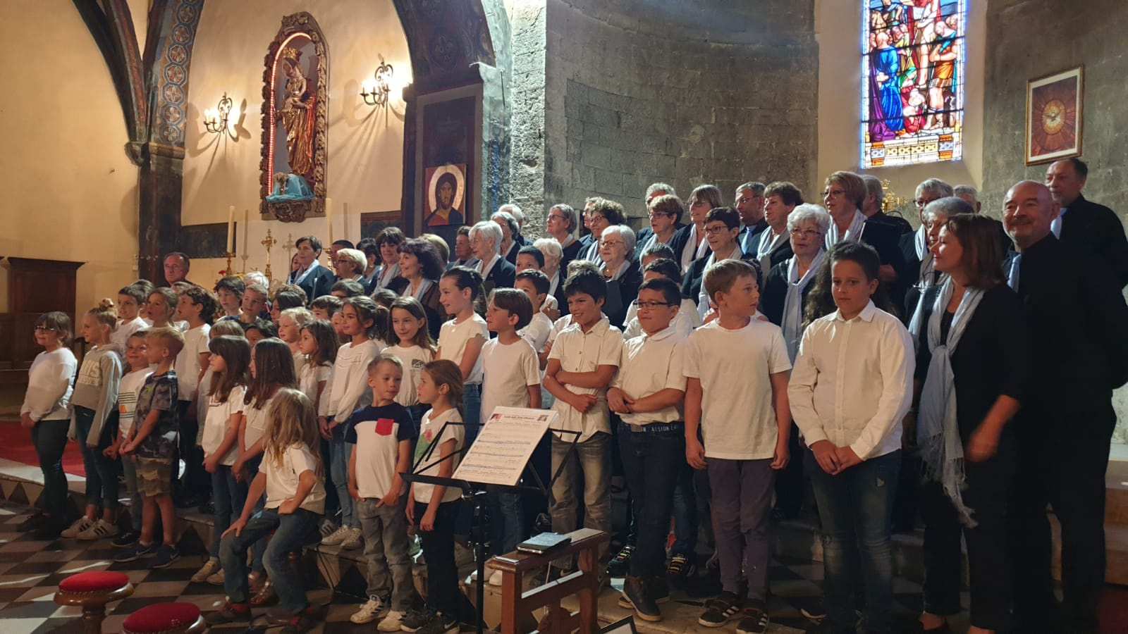 Concert avec les scolaires